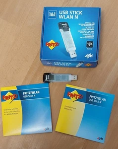 AVM FRITZ!WLAN USB Stick N | 300 MBit/s | 2,4 & 5 GHz | WPA2 - Bild 1 von 4