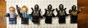 Lego Marvel Outrider Lot with Captain America and Thor Minifigures - Picture 1 of 2