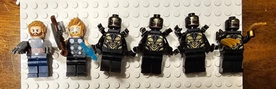 Lego Marvel Outrider Lot with Captain America and Thor Minifigures - Image 1 of 2