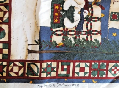 MODA FABRICS BY DEB STRAIN WINTER QUILT FESTIVAL WINTER QUILT GUILD 1 YD X 44" - Image 1 of 3