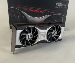 AMD Radeon RX 6700 XT Reference Model 12GB GDDR6 Graphics Card -Fast Shipping✈️ - Picture 1 of 6