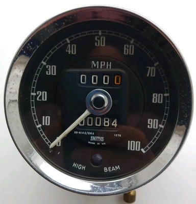 MGB Midget 1969 100 MPH Speedometer - Image 1 of 4