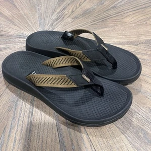 Chaco Lowdown Flip Flops Bronze Brown Women's Size 6 Sandal Thong WORN ONCE - Picture 1 of 8