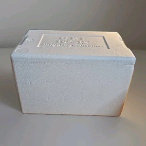 G.P.I #10-12 Styrofoam Shipping Box Insulated Cooler Cold Ice Shipper 12x8x8 - Picture 1 of 7