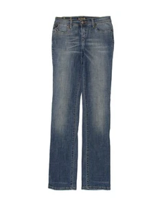 GF FERRE Womens Slim Jeans W27 L34 Blue Polyester BA08 - Picture 1 of 3