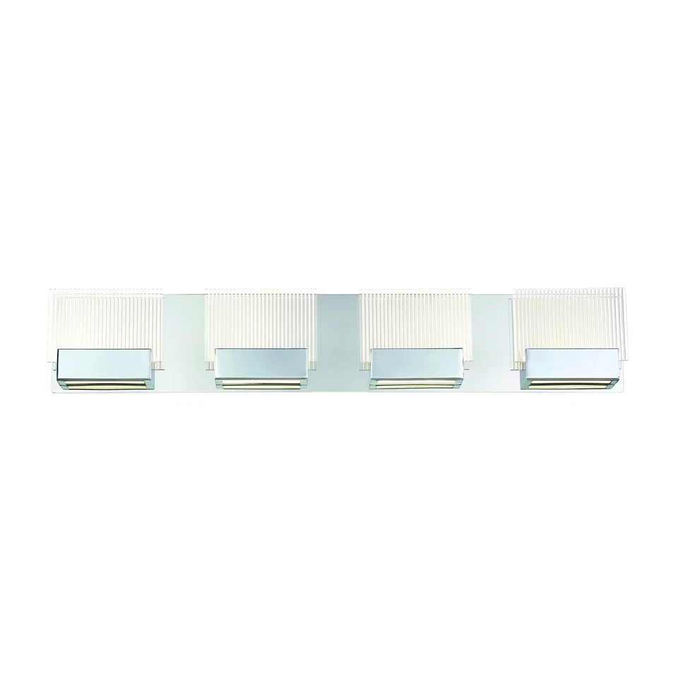 Chrome LED Bathbar from the Sonic Collection - Image 1 of 1