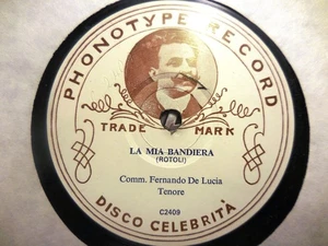 Unissued FERNANDO DE LUCIA PHONOTYPE C2409 2237 La Gondola Nera/ La Mia Bandiera - Picture 1 of 2