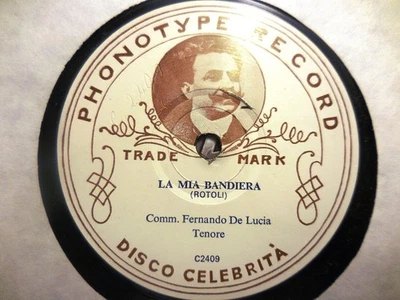 Unissued FERNANDO DE LUCIA PHONOTYPE C2409 2237 La Gondola Nera/ La Mia Bandiera - Image 1 of 2