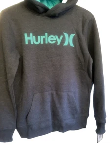 NEU Jungen Hurley Fleece Pullover Hoodie Größe L - Bild 1 von 4