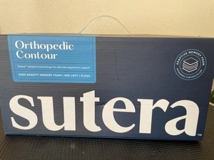 Sutera Contour Memory Foam Pillow for Sleep Orthopedic Cervical Support - Picture 1 of 4