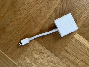 Original Apple Mini DisplayPort/ Thunderbolt auf DVI-D SL Adapter - Bild 1 von 4