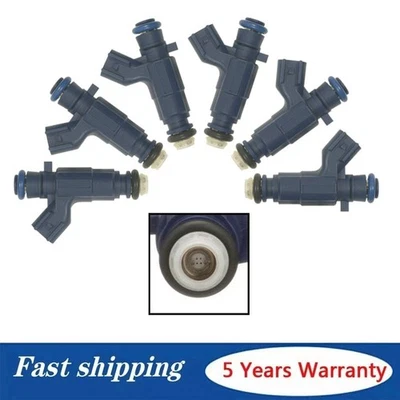 6PCS Fuel Injector 12602411 for 2007-2009 Cadillac CTS SRX Suzuki XL-7 3.6L V6 - Image 1 of 4