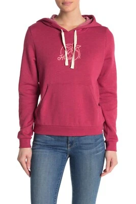 Pullover Hurley Mujer Deportivo Sunrise Palm Sudadera con Capucha Rosa C10582 Talla L Foto 1 de 4