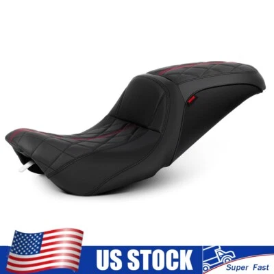 Asiento trasero delantero pasajero para Harley Electra Glide FLHTC/FLHTTI 1997-07 Foto 1 de 4