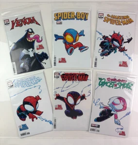 Skottie Young BIG MARVELS Lot  of 6  The Amazing Spider-Man, Miles Morales... - Picture 1 of 8