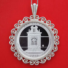2010 Arkansas Hot Springs National Park 90% Silver Coin Sterling Silver Necklace