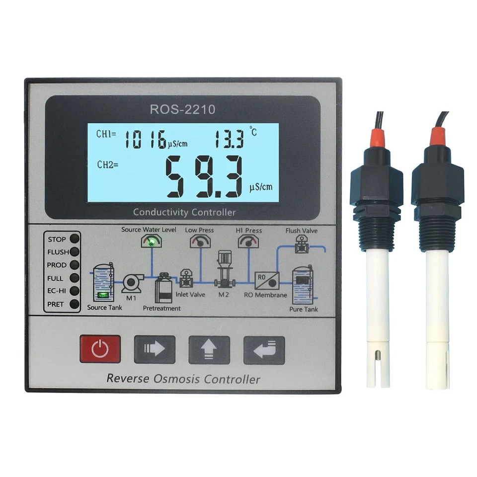 Online,Reverse Osmosis System RO Controller TDS Conductivity RO Control Panel RE - Image 1 of 4