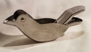 Vintage Bird Shaped Stainless Steel Squeezer/ Press Lemon, Citrus Or Tea Bag - Picture 1 of 8