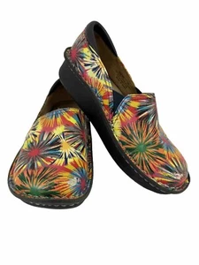 Zueco para zapatos de enfermería profesional Alegria Debra Fireworks (Deb-304) talla 36 - Imagen 1 de 8