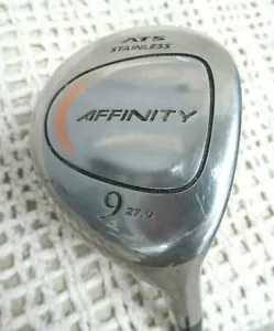 Affinity ATS Stainless 27* Deg 9 Wood 41" RH ~ Intermediate Flex Graphite Shaft - Picture 1 of 10