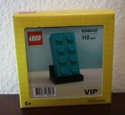 LEGO 6346101 - Buildable 2x4 Turquoise Brick GWP - 2020 - New Complete Set NIB!