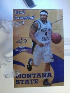 2011-12 Montana State Bobcats Basketball Pocket Schedule  (Sch0373) - Picture 1 of 2