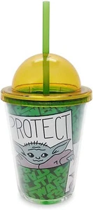 Disney Store The Mandalorian The Child Grogu Baby Yoda Vaso Niños Bebida Taza - Imagen 1 de 3