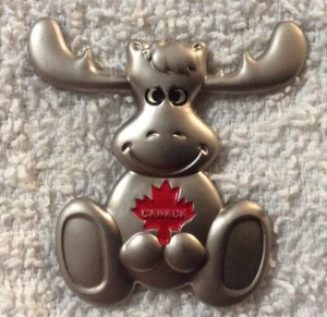 Canada Cute Moose - Fridge Magnet - Imagen 1 de 2