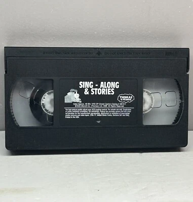 Thomas Tank Engine & Friends Sing-Along Stories VHS Video Tape Only Train Songs - Image 1 of 4