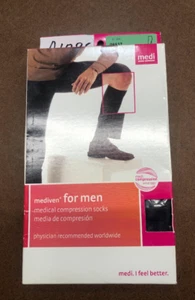 Mediven Men's Compression Socks Navy Size 15-20 VII - Picture 1 of 2