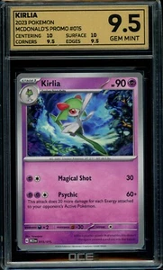 2023 Pokemon McDonald's Promo Kirlia #015 Graded OCE 9.5 - Picture 1 of 3