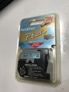 Brother P-Touch BLUE Tape 12mm 1/2" Labeling System M Tape M531 - Picture 1 of 1