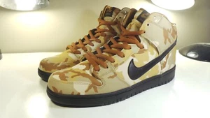 NIKE 2019 DUNK SB HIGH BQ6826-200 DESERT CAMO 9 PRESTO AIR MAX FORCE 1 180 90 95 - Picture 1 of 11