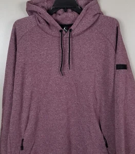 JORDAN ICON FLEECE HOODIE PULLOVER SWEATSHIRT MAROON RARE (SIZE 3XLT TALL) - Picture 1 of 12