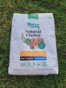 Nutro Natural Choice Adult Large Breed Dry Dog Food,Chicken and Brown Rice,13lbs - Picture 1 of 12