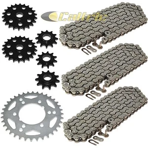 Drive Chain & Sprockets Kit for Polaris Magnum 425 4X4 1995 1996 1997 1998 - Picture 1 of 1