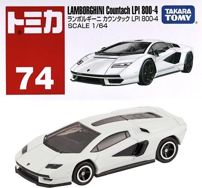 Takara Tomy Tomica No.74 Lamborghini Countach LPI 800-4 de Japón Foto 1 de 4