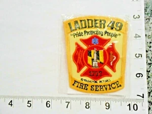 Neu in Verpackung Ladder 49 Patch Prüfstein Bilder John Travolta Joaquin Phoenix kostenloser Versand - Bild 1 von 2