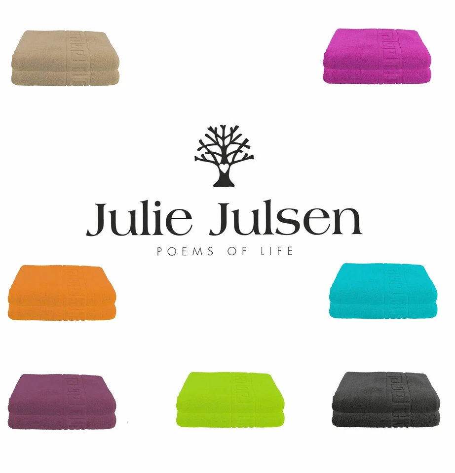 2 er Set Premium Handtuch Duschtuch Gästetuch Spirale 900gm2 Öko Tex - Bild 1 von 1