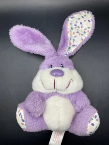 Vintage Bunny Rabbit Plush Newman Importing Co Purple 10” Stuffed Animal Toy - Picture 1 of 11