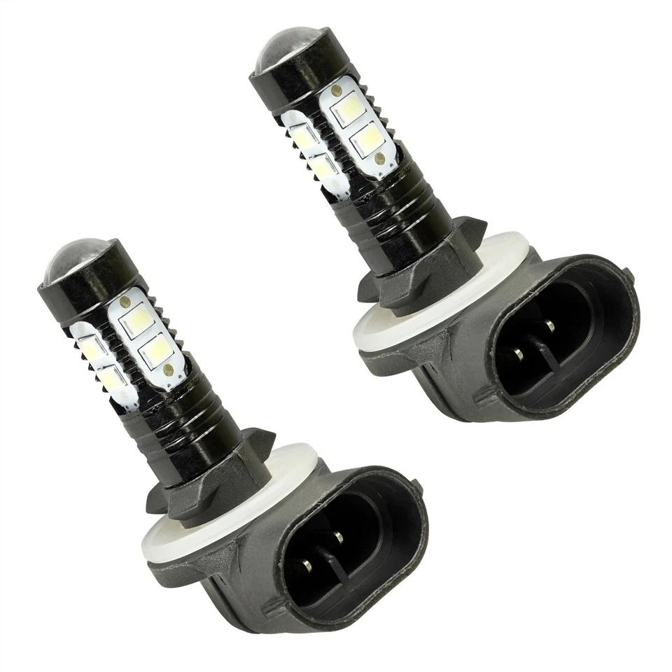 2 Headlight LED Bulbs fits Polaris Ranger 400 4x4 2010 2011 2012 2013 2014 - Image 1 of 4