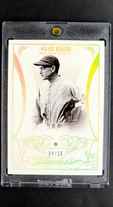 2014 Flawless National Treasures 67 Miller Huggins de corte/20 *diamante real en tarjeta - Imagen 1 de 11
