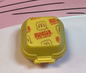 Vintage 1988 McDonalds Changeables Quarter Pounder Transformers Happy Meal Toy - Picture 1 of 2