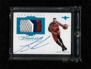 Josh Smith 2015-16 Flawless MOMENTOUS SAPPHIRE Patch Auto #1/10! 1/1? FIRST ONE!