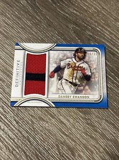 2022 Topps Definitive Dansby Swanson Jumbo Relic Card #08/30