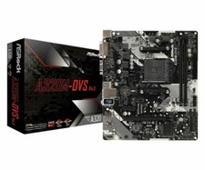 ASRock A320M-DVS R4.0, AM4 Athlon, AMD (90-MXB9M0-A0UAYZ) Motherboard