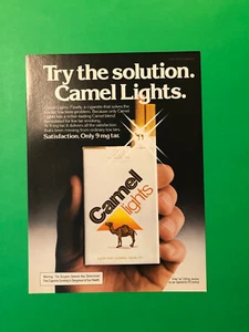 CIGARRILLOS CAMELLO ORIGINAL VINTAGE 1 PÁGINA ANUNCIO IMPRESO A4 - Imagen 1 de 1