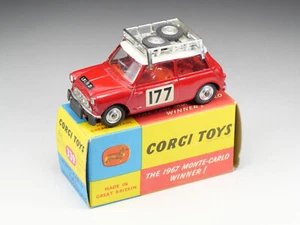 CORGI - 339 - Monte Carlo BMC Mini Cooper S - Spun Hubs - En boite - Imagen 1 de 11