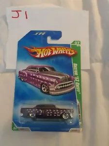2009 Hot Wheels Treasure Hunt #7 CUSTOM 53 CHEVY purple/ flames TH - Picture 1 of 1