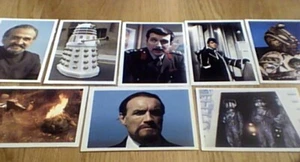 DOCTOR WHO MAGAZINE PROMO POSTCARD COLLECTION 1991/92 K-9 DALEKS MASTER CYBERMEN - Picture 1 of 1